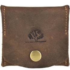 Münzbörsen Greenburry Vintage Original Leather Mini Coin Purse - Antique Brown