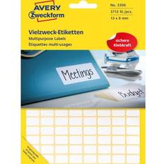 Avery Multipurpose Labels 1.3x0.8cm