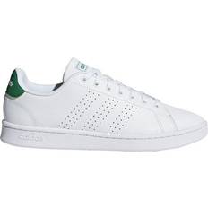 Adidas Unisex Sko Adidas Advantage - Cloud White/Cloud White/Green