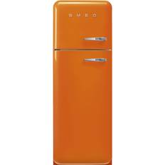 Congelador sobre Frigorífico Frigoríficos congeladores Smeg FAB30LOR5 Naranja