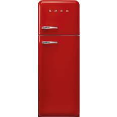 Congelador sobre Frigorífico Frigoríficos congeladores Smeg FAB30RRD5 Rojo