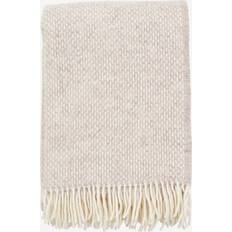 Klippan beige Klippan Yllefabrik Preppy Filt Beige (200x130cm)