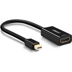 HDMI DisplayPort mini - Kabeladaptere Kabler Ugreen HDMI-DisplayPort Mini M-F 0.2m