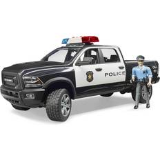 Sonido Vehículos de Emergencia Bruder Police Ram 2500 w/ Policeman & Light & Sound Module 02505