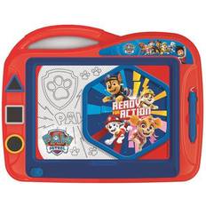 Métal Jeux de Société et Écrans Clementoni Paw Patrol Magnetic Drawing Board