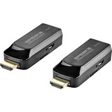 Trasmettitori Audio e Video Wireless SpeaKa Professional HDMI Extender RJ45 50 m