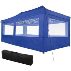 PVC Paviljonger & Tilbehør tectake Gazebo Collapsible with 4 Sides