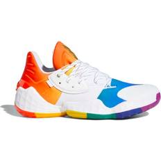 Adidas Harden Vol. 4 Pride M - Cloud White/Gold Metallic/Solar Red