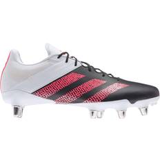 adidas Kakari Elite Soft Ground Boots - Core Black/Signal Pink/Crystal White/Coral