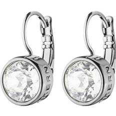 Louise Earrings - Silver/Transparent