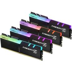 CL14 RAM Memory G.Skill Trident Z RGB LED DDR4 3600MHz 4x16GB (F4-3600C14Q-64GTZR)