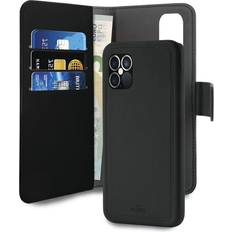 Puro Apple iPhone 12 Mobiletuier Puro 2-in-1 Detachable Wallet Case for iPhone 12/12 Pro