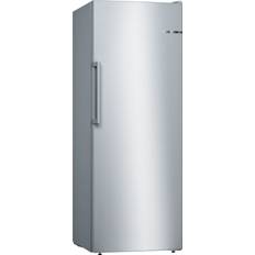 Silver Freestanding Freezers Bosch GSN29VLEP Silver, Stainless Steel