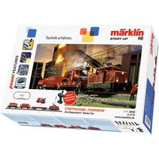 Märklin Treni giocattolo Märklin Kit davviamento vigili del fuoco H0 della DB Notfalltechnik 29722