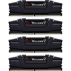 64 GB - CL14 RAM minne G.Skill Ripjaws V Black DDR4 3600MHz 4x16GB (F4-3600C14Q-64GVK)