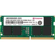 Memorias RAM Transcend 32gb Jm Ddr4 3200mhz So-dimm 2rx8 2gx8 Cl22 1.2v Módulo De Memoria 2 X 8 Gb