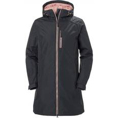 W Long Belfast Winter Jacket - Ebony