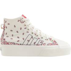 adidas Nizza RF Platform Mid W - Off White/Collegiate Navy/Glory Red