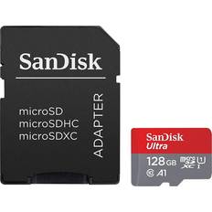 Schede di Memoria & Chiavette USB SanDisk Ultra Memoria Flash 128Gb MicroSDXC Classe 10