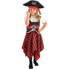 Barn - Pirater Maskerad Dräkter & Kläder Rubies Generic Little Lass Pirate Costume