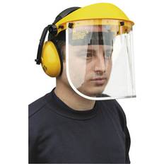 Protective Visor with Hearing Protection