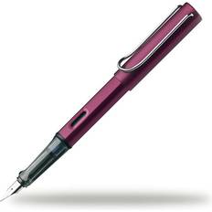 Lamy Al Star Fountain Pen Black Purple Broad Nib