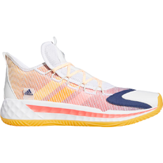 Homme - Or Chaussures de Basket Adidas Pro BOOST Low M - Cloud White/Solar Gold/Signal Orange