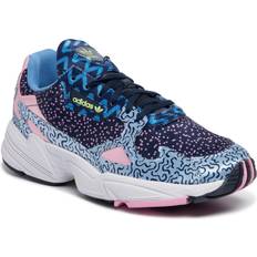 Adidas Wide Fit Trainers Adidas Falcon W - Collegiate Navy/True Pink/True Pink