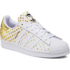 Femme - Or - adidas Superstar Chaussures adidas Superstar W - Gold Metallic/Cloud White/Core Black