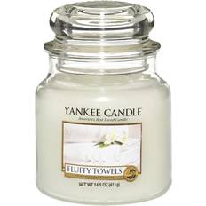 Yankee Candle Fluffy Towels Medium Doftljus 411g