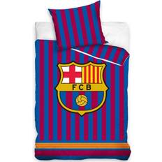 FC Barcelona Duvet Cover Striped with Logo 55.1x78.7"