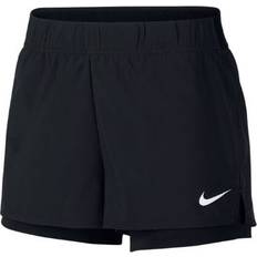 Nike Court Flex Shorts Women - Black/White