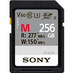 Sony 256 GB Schede di memoria Sony 256GB V60 UHS-II M-Series Memory Card (Read 277 MB/s Write 150 MB/s)