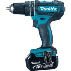 Makita Batterier - Multigear - Slagfunktion Boremaskiner & Slagboremaskiner Makita DHP482SF1J (1x3.0Ah)