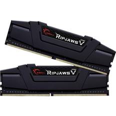 3600 MHz - 64 GB RAM minne G.Skill Ripjaws V Black DDR4 3600MHz 2x32GB (F4-3600C16D-64GVK)