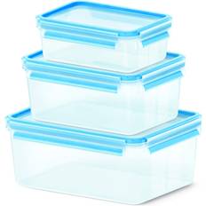 EMSA Clip & Close Food Container 3pcs