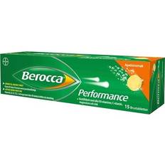 Præstationsøgende Vitaminer & Mineraler Berocca Performance Orange 15 stk