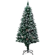 vidaXL Spruce With Cones Christmas Tree 180cm