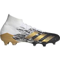 Mujer - Oro Botas de fútbol Adidas Predator Mutator 20 1 FG White Gold Metallic