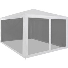 Plástico Pabellones vidaXL Party Tent with 4 Mesh Sidewalls