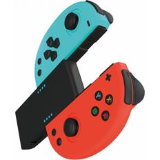 Nintendo switch neon Gioteck JC-20 Joy Con Controller (Nintendo Switch) - Neon Rød og Blå