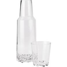 Stelton Uden håndtag Servering Stelton Glacier Glass with Vandkaraffel 2stk 1L