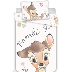 Bambi Parure De Lit Bébé 100x135 cm + Taie d'Oreiller 40x60 cm 39.4x53.2"