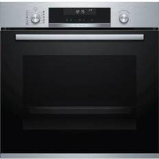 Varmluftsugn - Vita Ugnar Bosch HBA538BS6S Vit, Rostfritt stål
