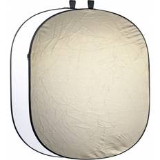 Walimex 2in1 Foldable Reflector wavygold/white