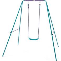 Plum Single Metal Swing Set