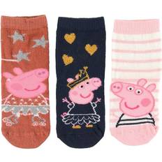 Gurli Gris Strømper Børnetøj Name It Peppa Pig Flora Socks 3-pack - Multicolored (13187242)