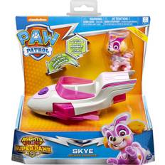 Geluid Speelgoedvliegtuigen Spin Master Paw Patrol Mighty Pups Super Paws Skye Deluxe Vehicle