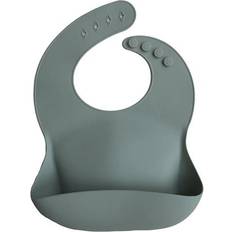 Silikon Haklappar Mushie Silicone Hagesmæk Cambridge Blue