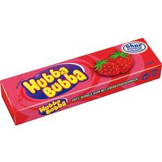 Jordbær Tyggegummi Wrigley's Hubba Bubba Jordbær Blød Tyggegummi 35g 5stk